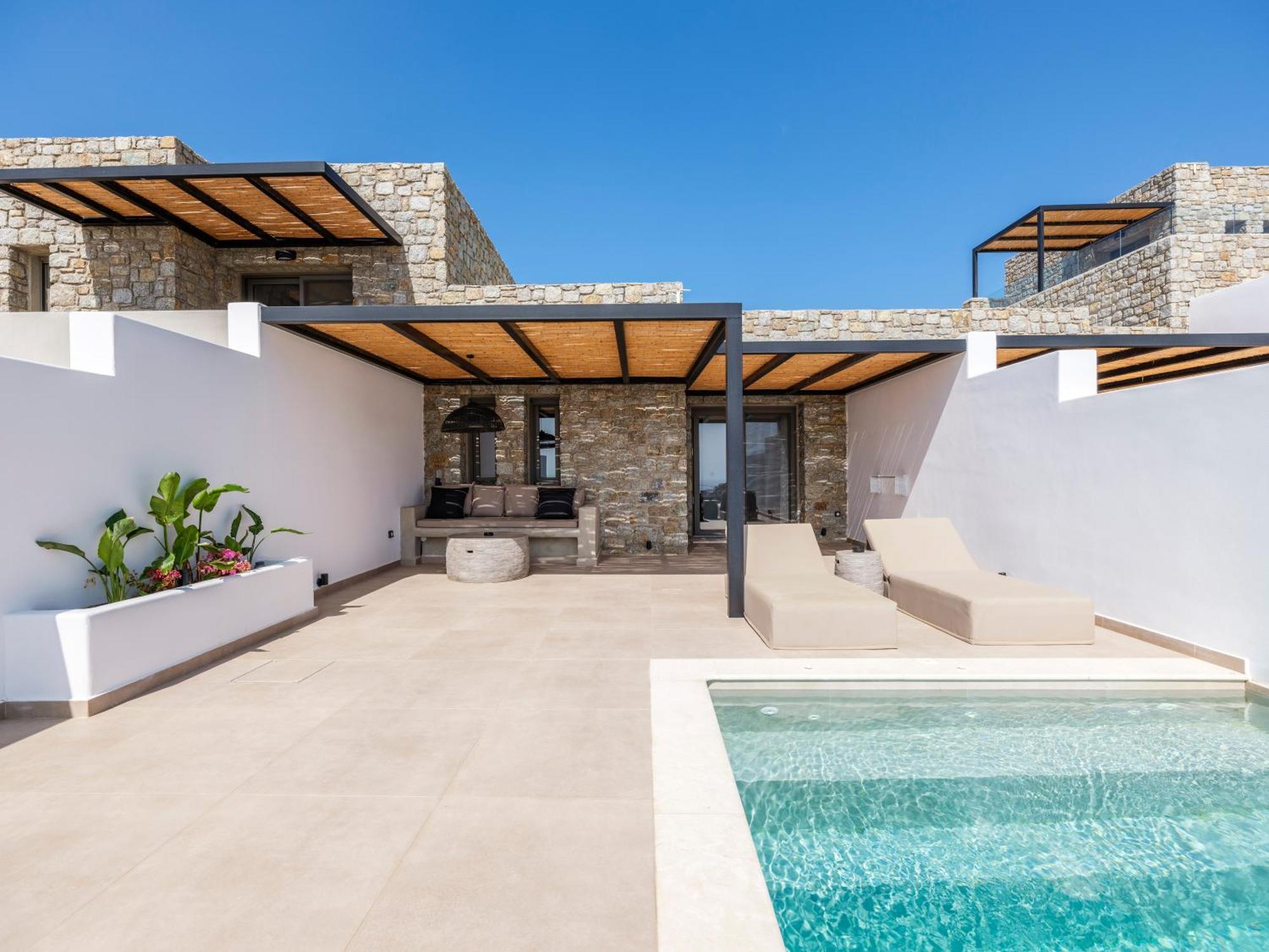 Villa Evi & Suites Mykonos Town Extérieur photo
